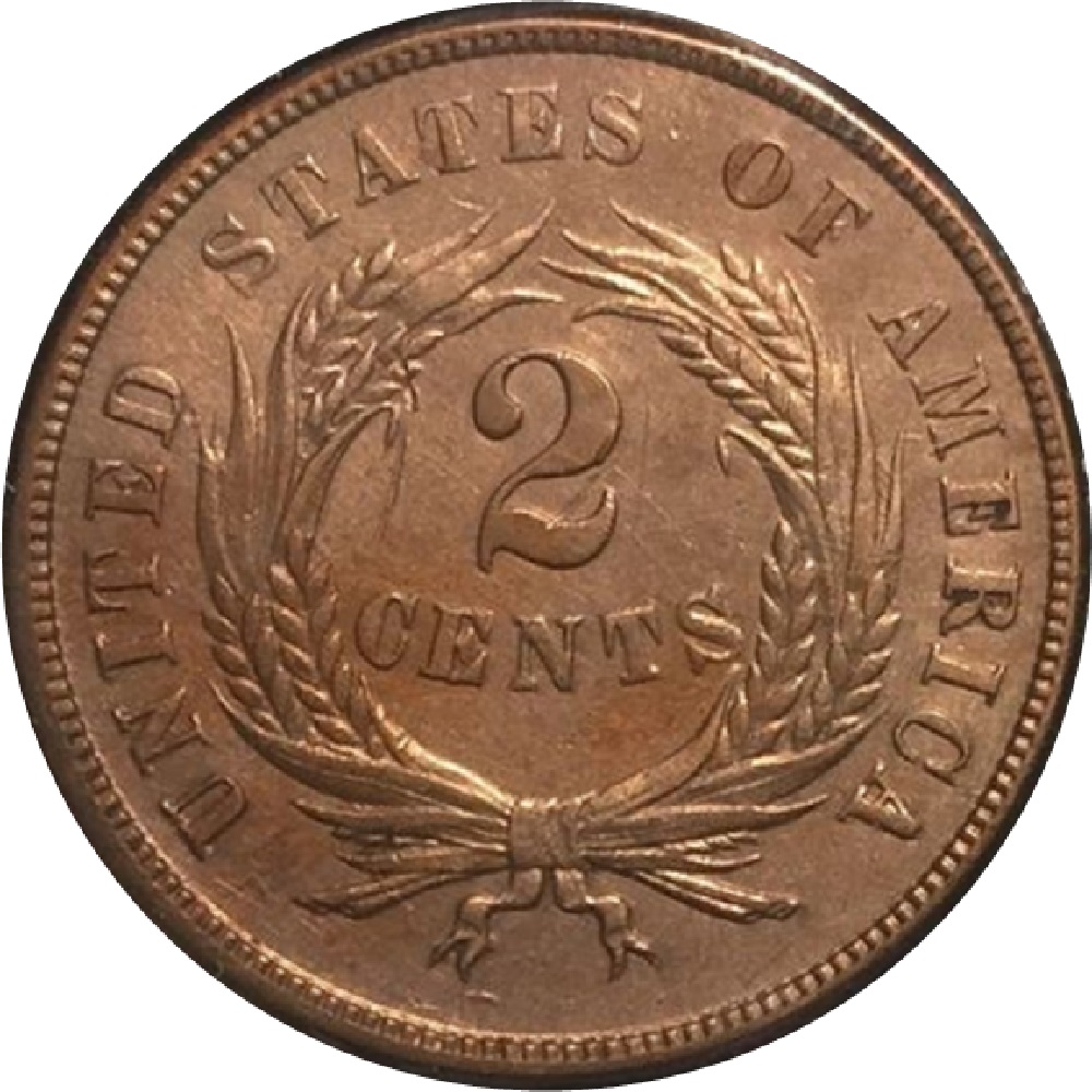 1866-Two-Cent-Copper